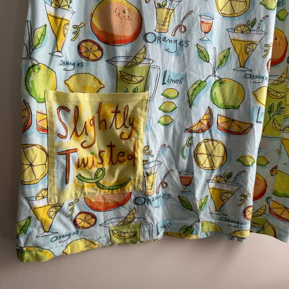 Citrus Slightly Twisted Novelty Tank Dress - Picture 2 of 6